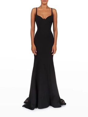 Alexandre Vauthier Sweetheart Bustier Couture Gown